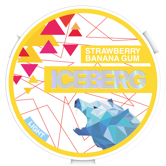 ICEBERG Strawberry Banana Gum Light by ICEBERG - Normal