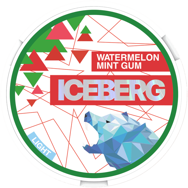 ICEBERG Watermelon Mint Gum Light by ICEBERG - Normal