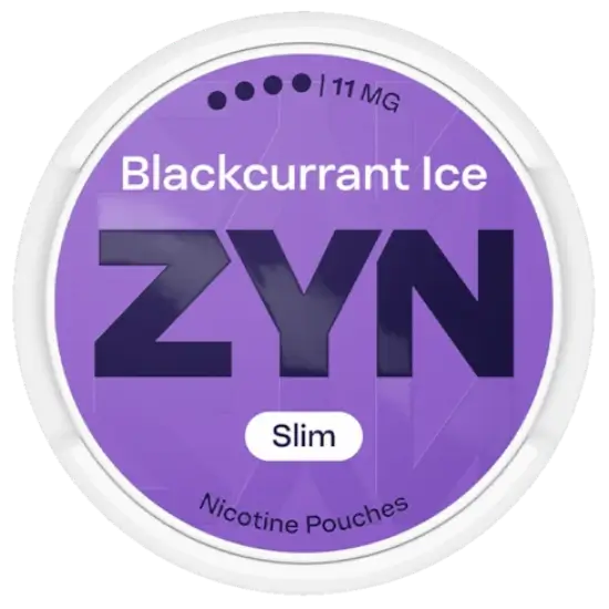 ZYN Blackcurrant Ice Slim S4 by zyn - Extra Strong