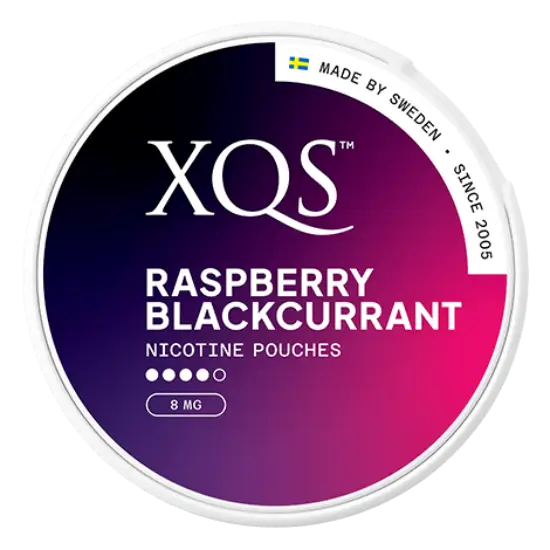 XQS Raspberry Blackcurrant Slim Strong by XQS - Strong