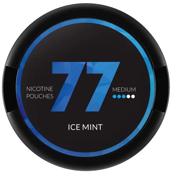 77 Ice Mint Medium von 77 Pouches - Extra stark