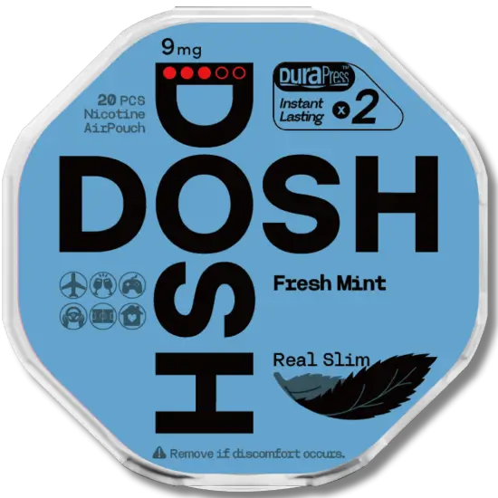 DOSH Fresh Mint 9 mg by DOSH - Strong
