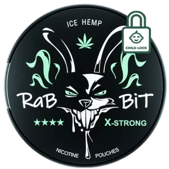 Rabbit Ice Hemp X-Strong by Rabbit - Super Strong