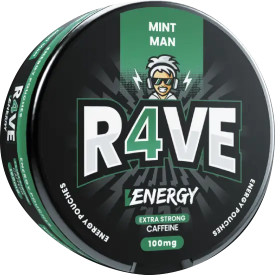 RAVE Energy Mint Man 100mg by RAVE - Normal