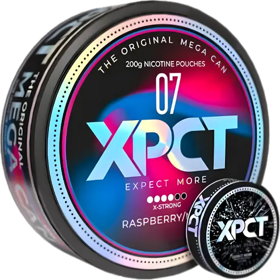 XPCT Black Mega Raspberry Mint by XPCT - Extra Strong