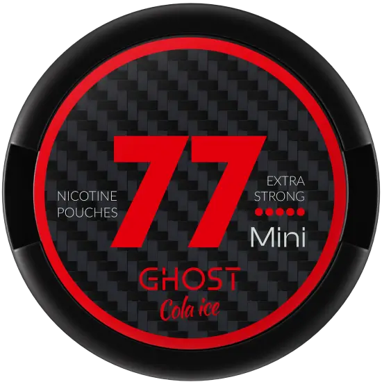 77 GHOST Mini Cola Extra Strong by 77 Pouches - Super Strong