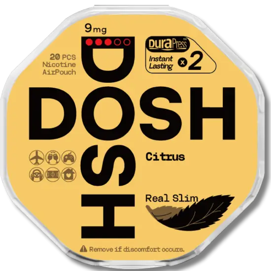 DOSH Citrus 9mg by DOSH - Strong