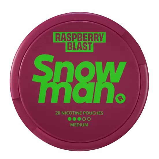 Snowman Raspberry Blast 9mg by Snowman - Strong
