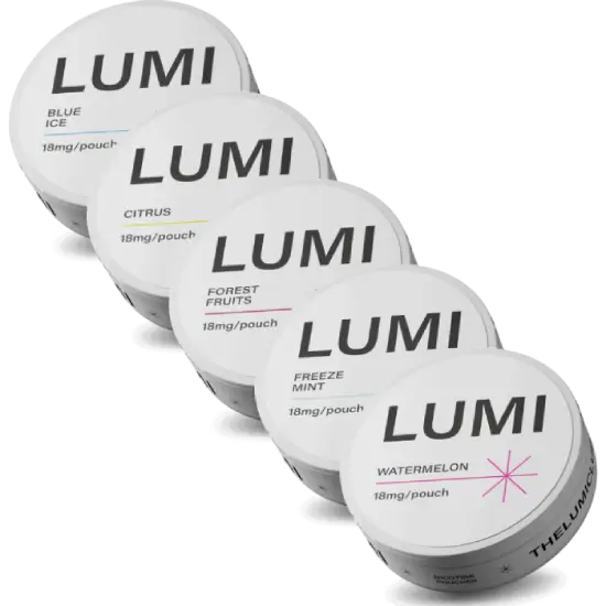 LUMI MIX 5-Pack 18mg by LUMI - Super Strong
