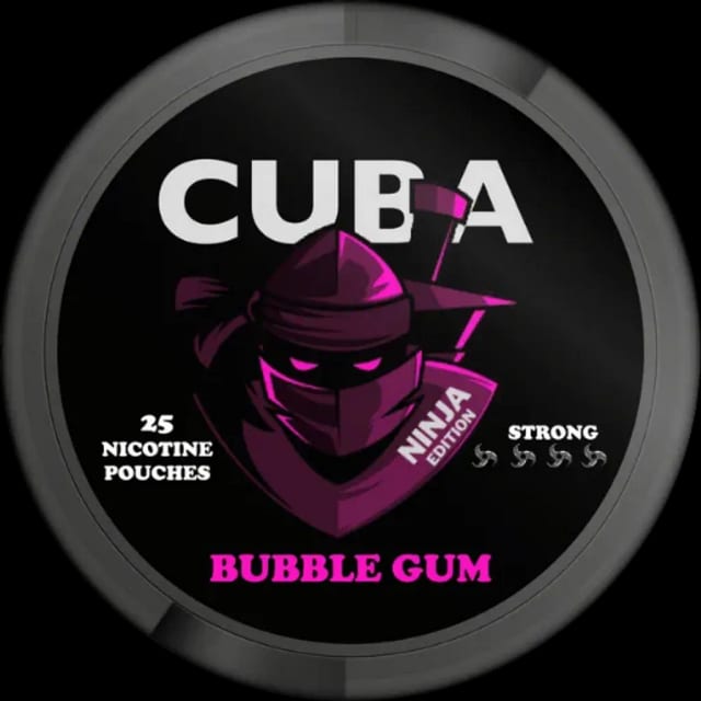 CUBA Ninja Bubble Gum Slim Strong by CUBA - Extra Strong