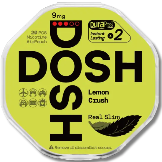 DOSH Lemon Crush 9 mg by DOSH - Strong