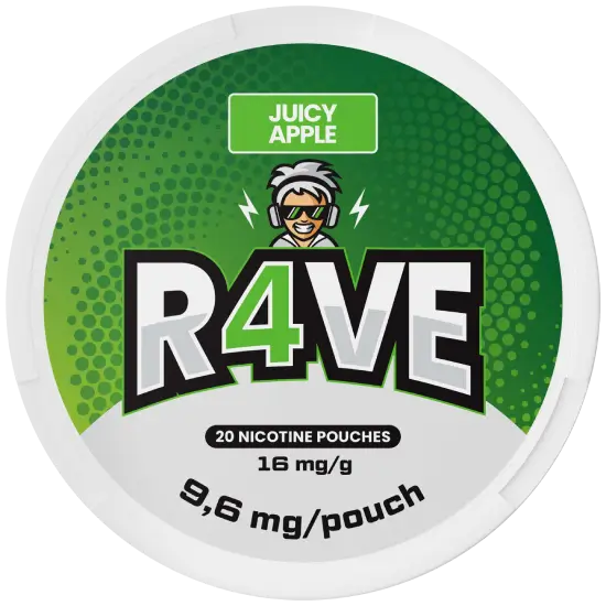 RAVE Juicy Apple 16mg by RAVE - Strong