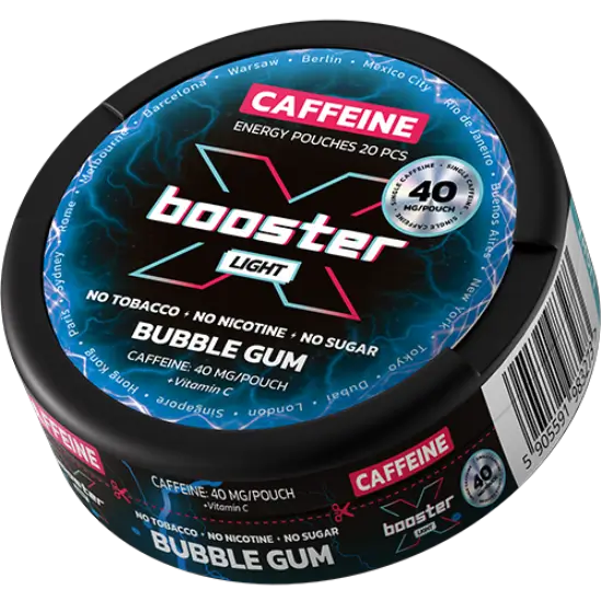 X-booster Energy Bubble Gum Light by X-booster - Normal