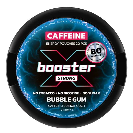 X-booster Energy Bubble Gum Strong by X-booster - Normal