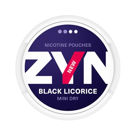 ZYN Mini Dry Black Licorice 3mg by ZYN - Normal