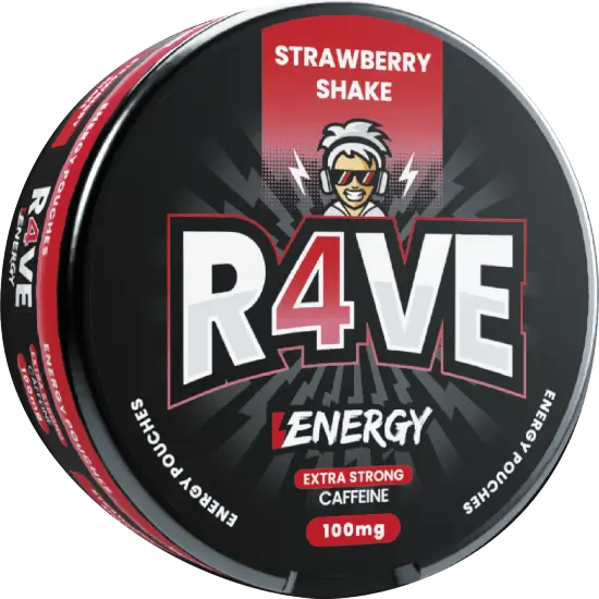 RAVE Energy Strawberry Shake 100mg by RAVE - Normal