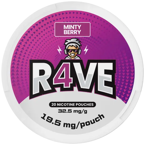 RAVE Minty Berry 32,5mg by RAVE - Super Strong