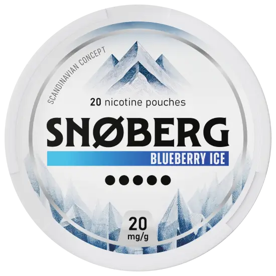 SNOBERG Blueberry Ice 20mg by SNOBERG - Strong