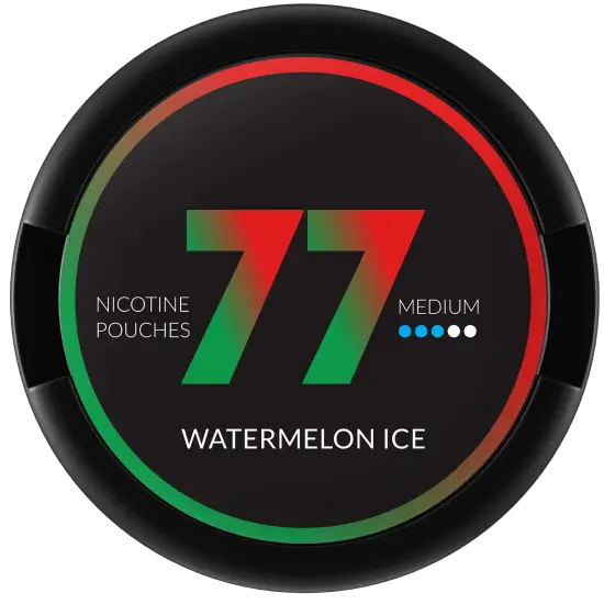 77 Watermelon Ice Medium by 77 Pouches - Extra Strong