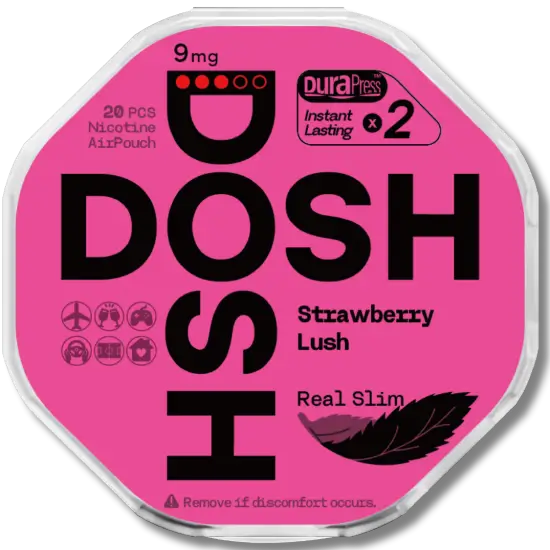 DOSH Strawberry Lush 9mg by DOSH - Strong