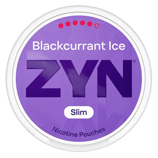 ZYN Blackcurrant Ice Slim S5 by ZYN - Extra Strong