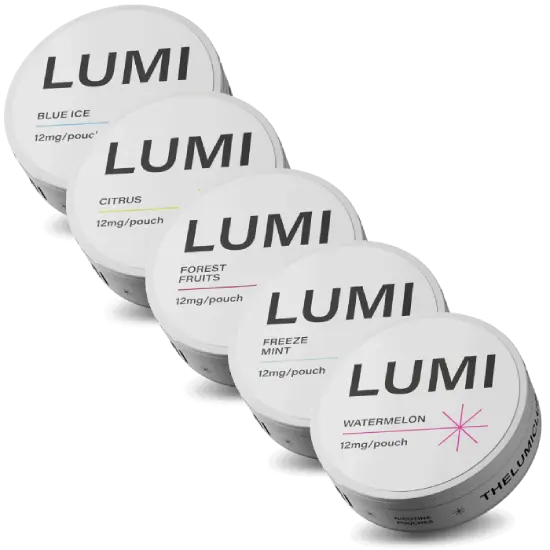 LUMI Mix 5-Pack 12mg by LUMI - Extra Strong