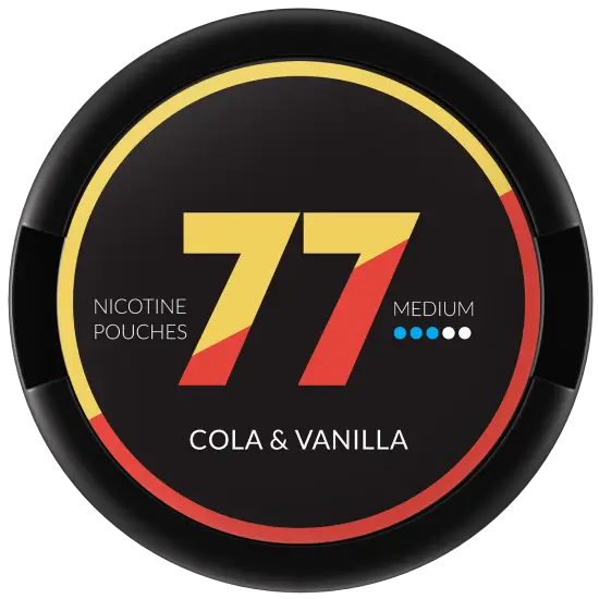 77 Cola Vanilla Medium by 77 Pouches - Extra Strong